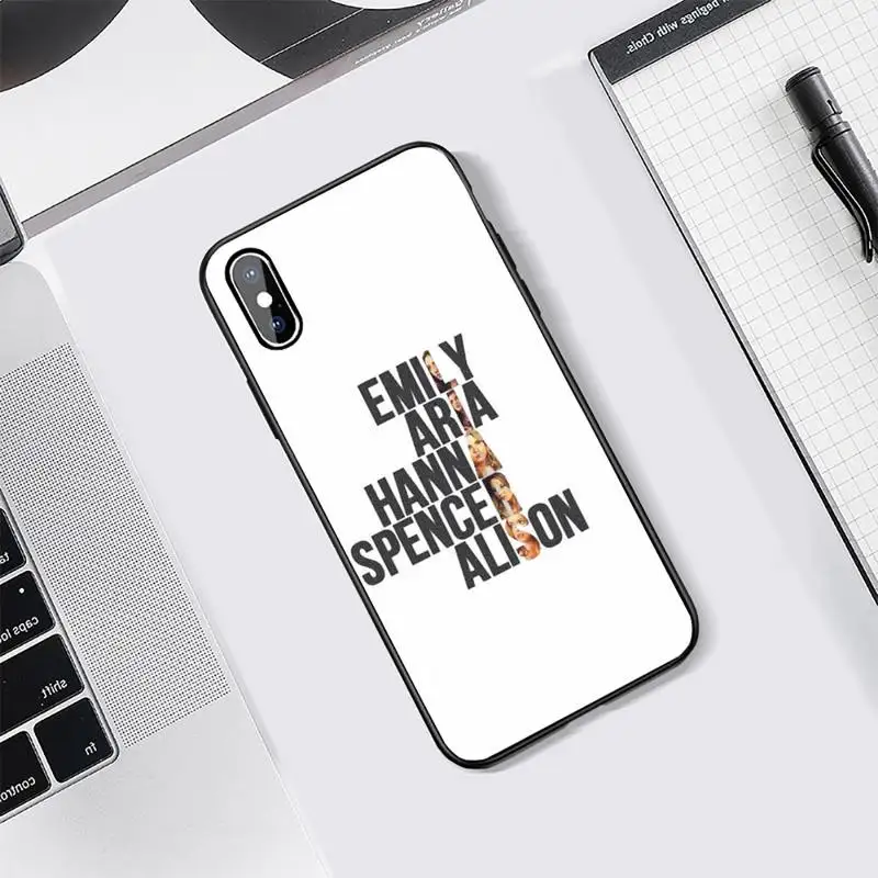 

Pretty little liars American TV show funda cover coque Phone Case Tempered glass For iphone 5C 6 6S 7 8 plus X XS XR 11 PRO MAX