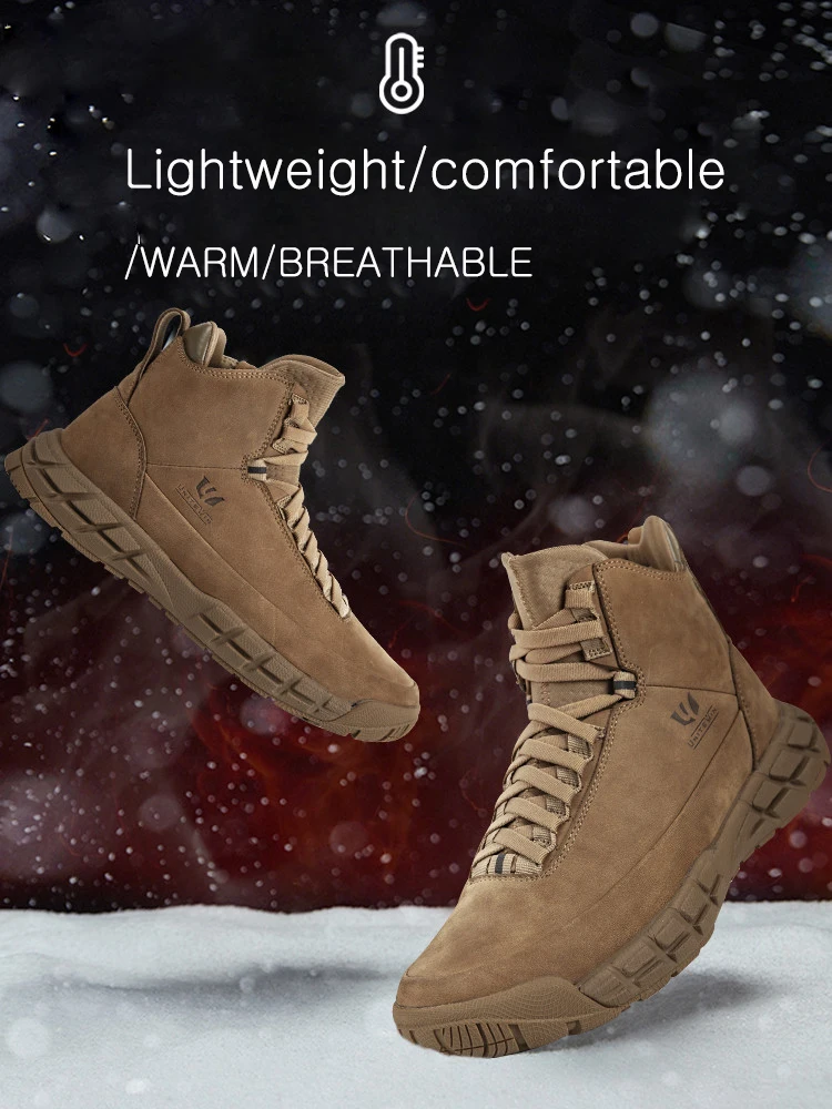 Водонепроницаемая обувь для альпинизма на молнии военные тактические мужские