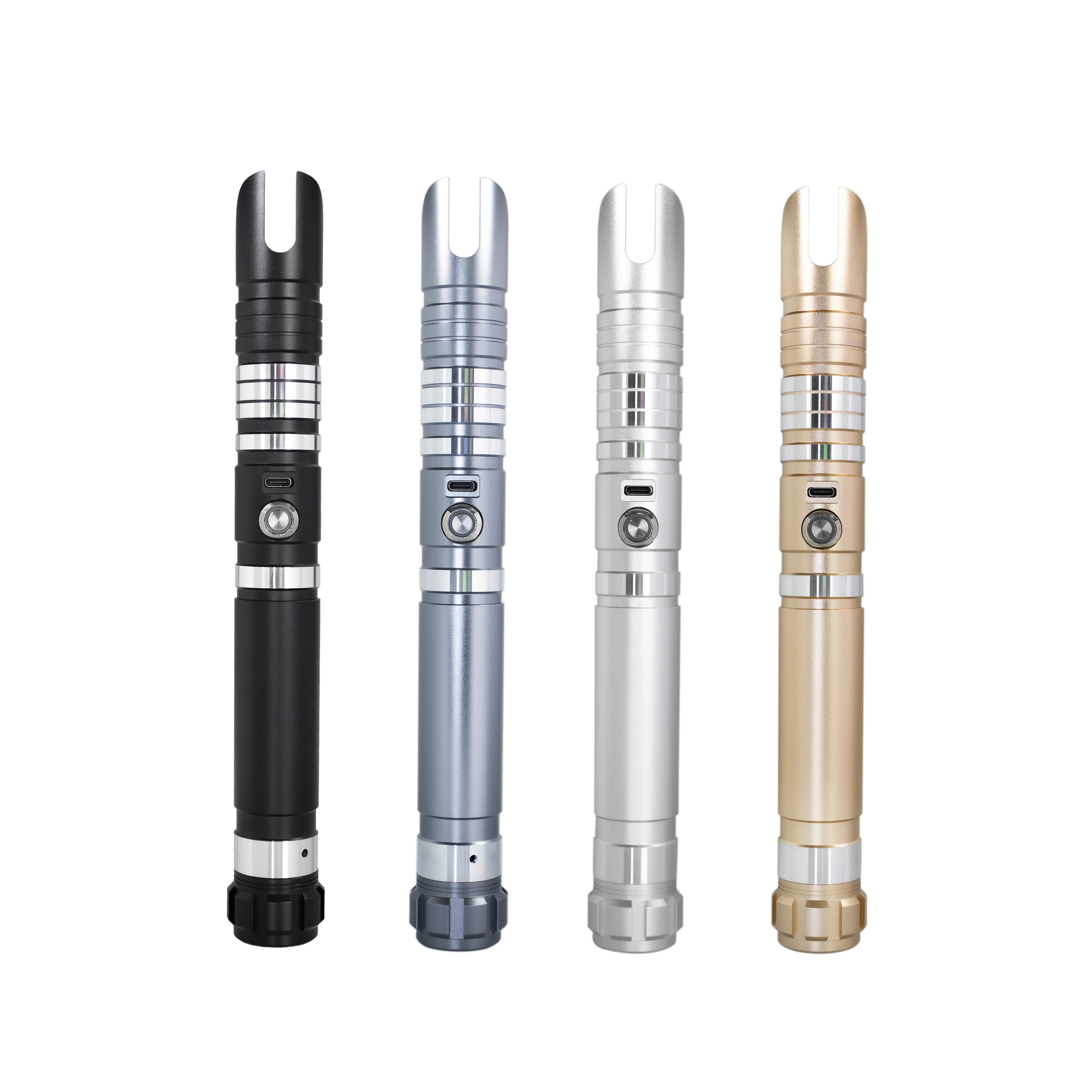 LGT-sable de luz con empu&ntilde;adura de Metal, sable de luz con empu&ntilde;adura de Metal, duelo pesado, cambio de Color infinito, oscilaci&oacute;n suave sensible-4