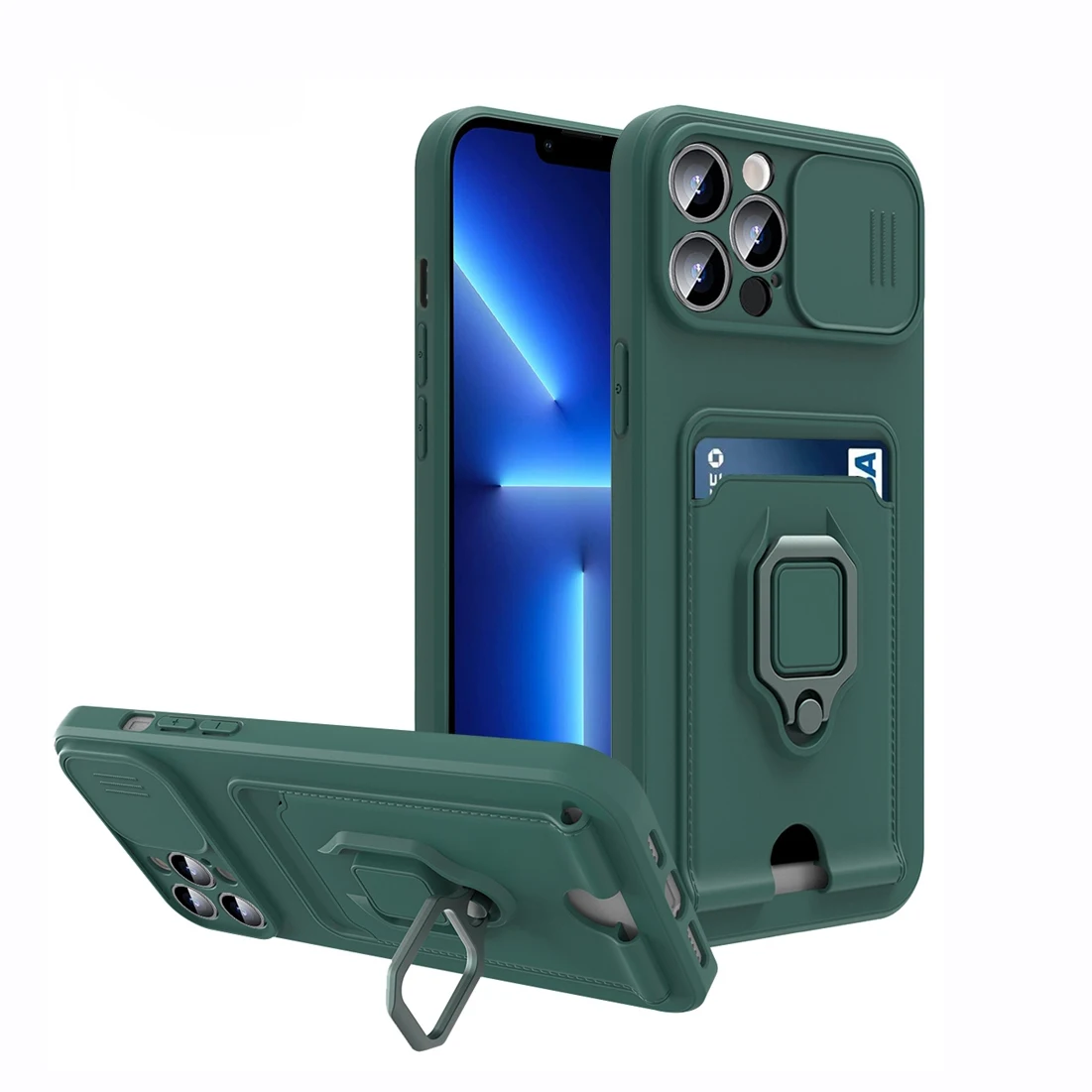 Чехол для iPhone 13 чехол с магнитным кольцом-держателем 12 11 Pro Xs Max X Xr 6s 7 8 Plus SE 2020