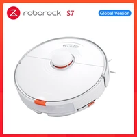 2021 newest roborock s7 robot vacuum cleaner for home sonic mopping ultrasonic carpet clean alexa mop lifting upgrade