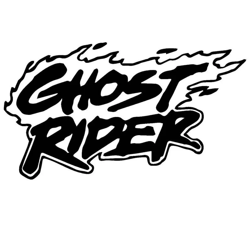 

Hot Interesting Ghost Rider Car Sticker Motorcycle Decals Vinyl PVC 16cm*9cm Motorcycle Waterproof Bumper KK Decal