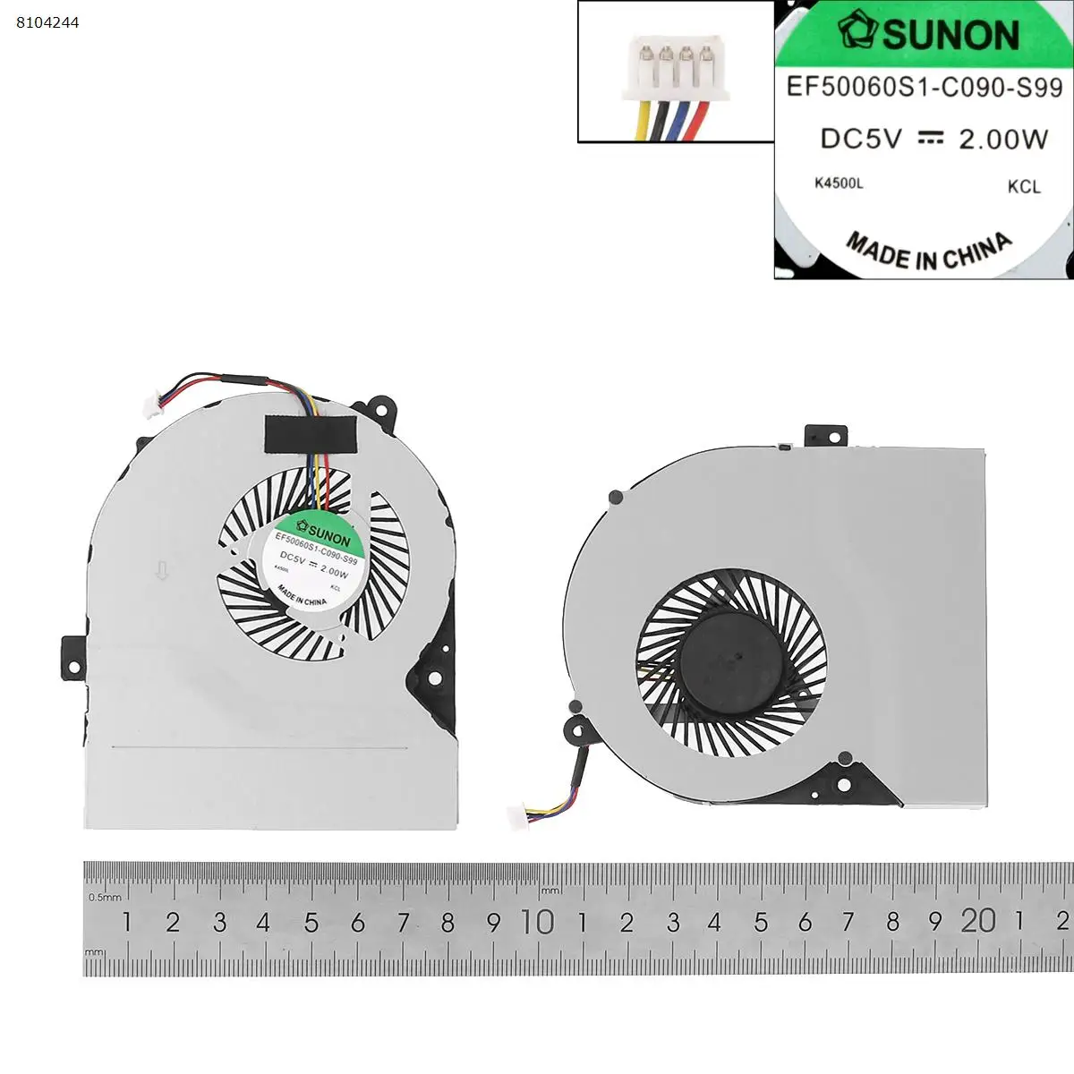 

OEM CPU Cooling Fan For ASUS K56 K56C K56CA K56X K56CM K56CB S550 S550C S550CM S550CB S56C S56CM Notebook Cooler Fan N/A