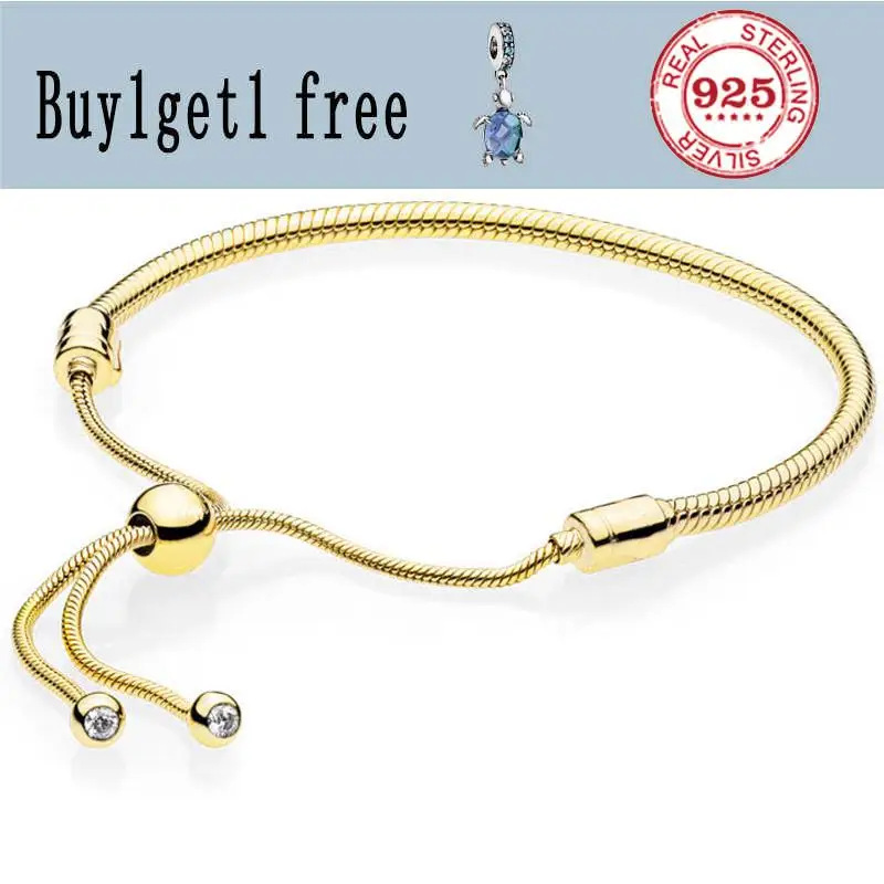 

Браслет женский из серебра 925 пробы с бусинами