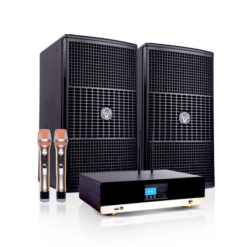 

Высокопроизводительная 12-дюймовая многофункциональная акустическая система для домашнего кинотеатра VATASA 400 Вт