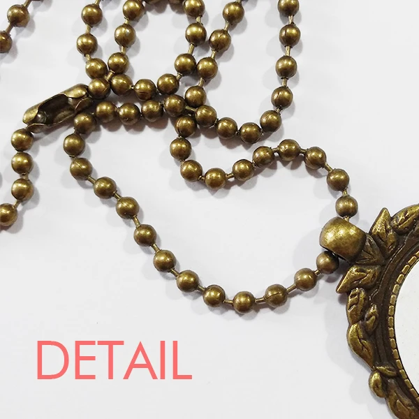 

Super Star Quote Antique Brass Necklace Vintage Pendant Jewelry Deluxe Gift