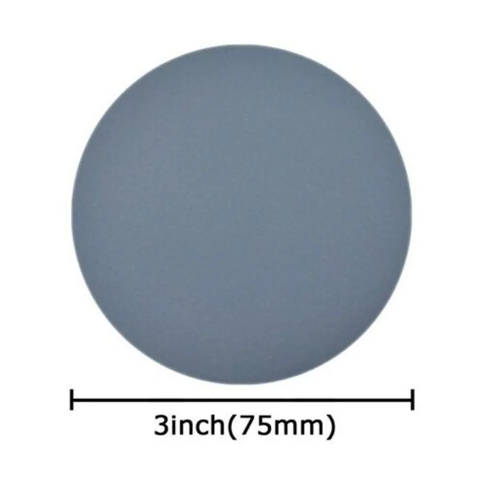 25 шт. 3 дюйма 75 мм наждачная бумага крюк и петля шлифовальная полировка дисков 2500