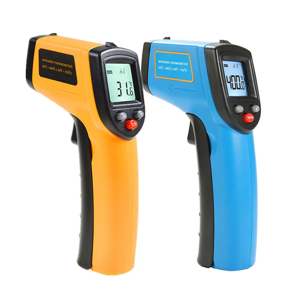 GM320 ручной инфракрасный термометр промышленный цифровой ИК лазерный измеритель