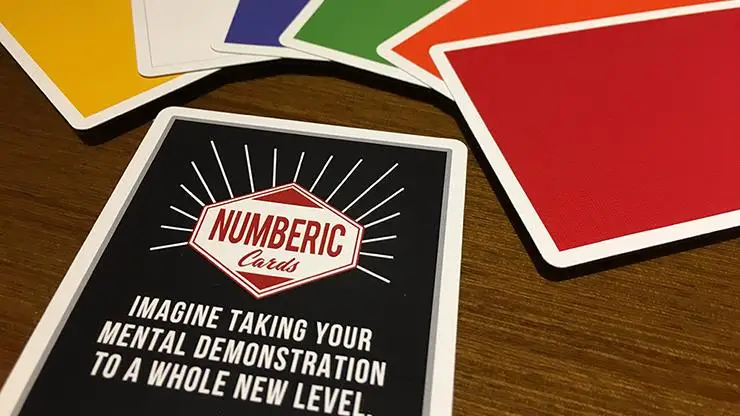 

Numberic Cards by Taiwan Ben,Magic Tricks
