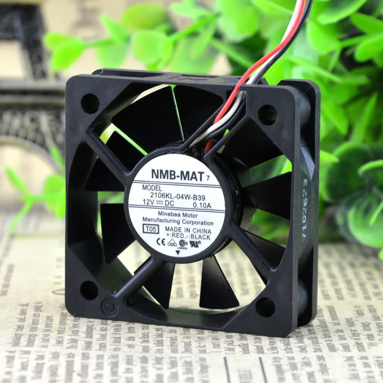 

Новый 2106KL-04W-B39 5015 12V 0.10A защиты электродвигателя Вентилятор охлаждения