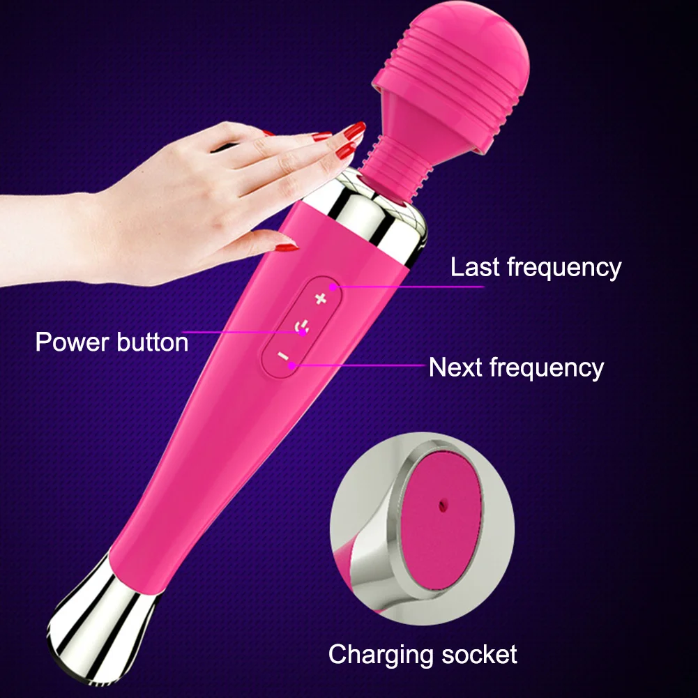 Женская большой фаллоимитатор вибратор G spot Секс игрушки многоскоростной AV