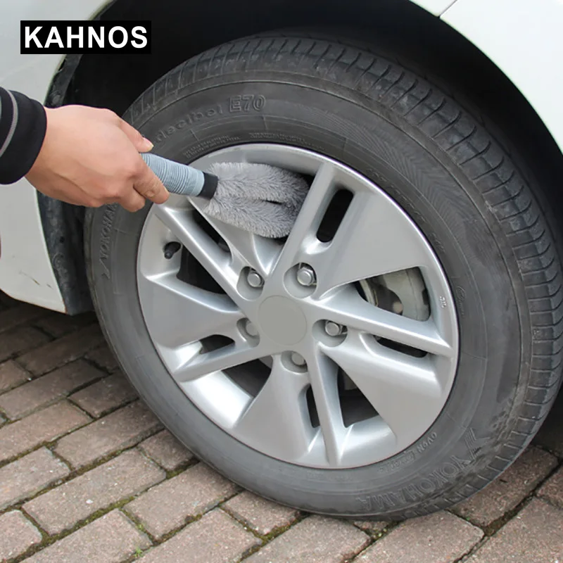 Щетка для чистки обода автомобильных шин пластиковая ручка инструмент очистки