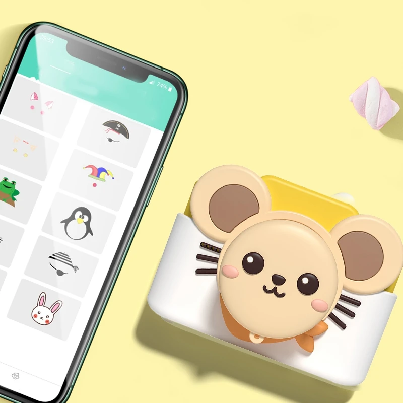 

Kids Digital Dual Camera 2.0 Inches Screen 1080P Video Camcorder Children Camera Toys with 32GB Memory Card Included