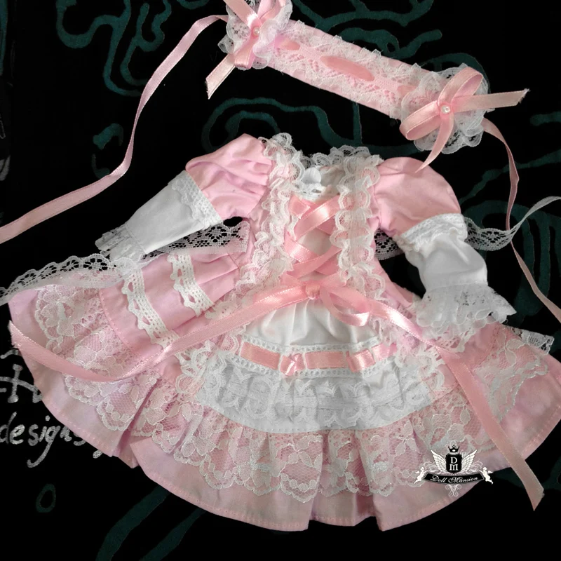 

1/6, BJD YOSD, Лолита, розовое платье, юбка, ужин, долго, мечта, MID DK LUTS SOOM DOD Dollmore AOD DZ AF