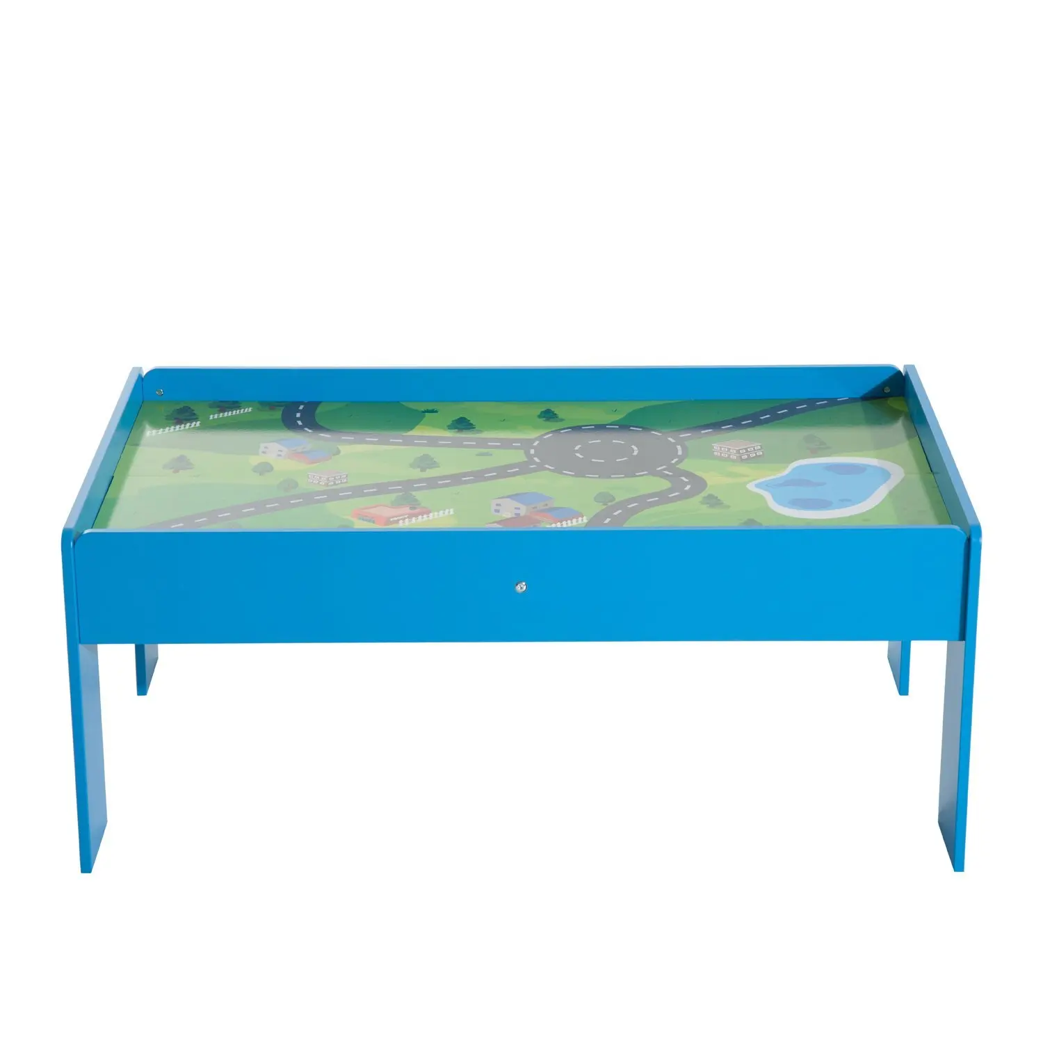 Набор HOMCOM Completo de 82 пьезы Juego Tren con Circuito Via Mesa Madera para Ninos Juguete Educativo Infantil |