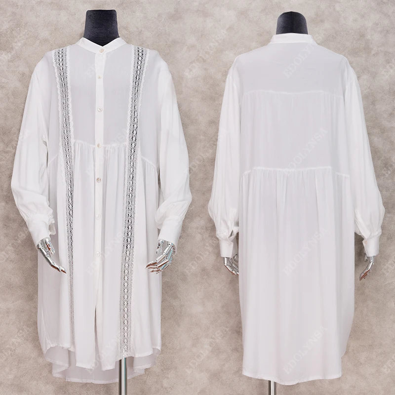 Повседневная накидка на бикини белая хлопковая туника открытая спереди летняя