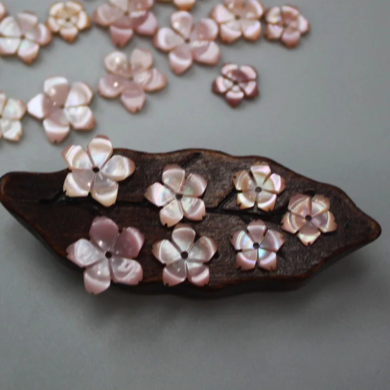 Бусины из натуральной ракушки для изготовления ювелирных изделий сделай сам