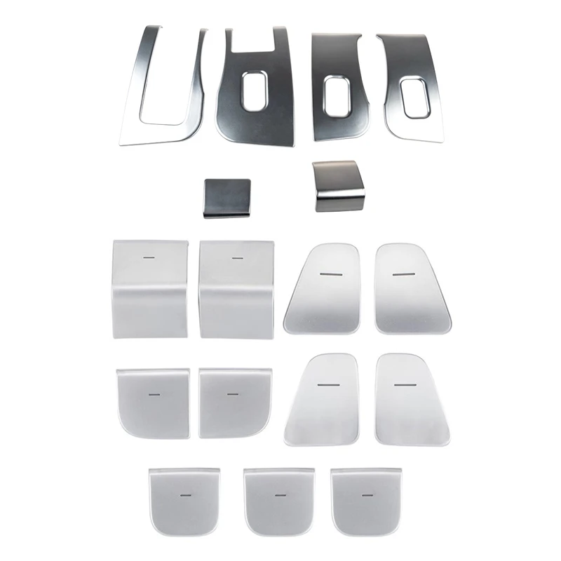 2 комплекта автомобильных аксессуаров: 1 комплект кнопки для автомобильного