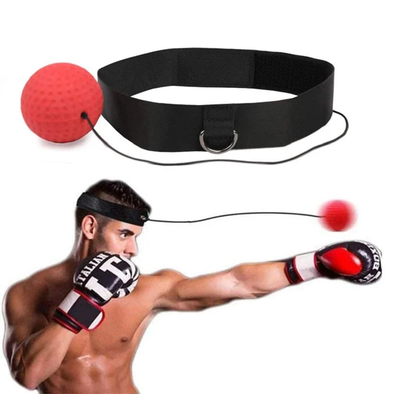 

Boxing Reflex Ball Boxing Training Ball,Suit for Reaction Agility Punching Speed Fight Skill and Hand Eye Coordination Training
