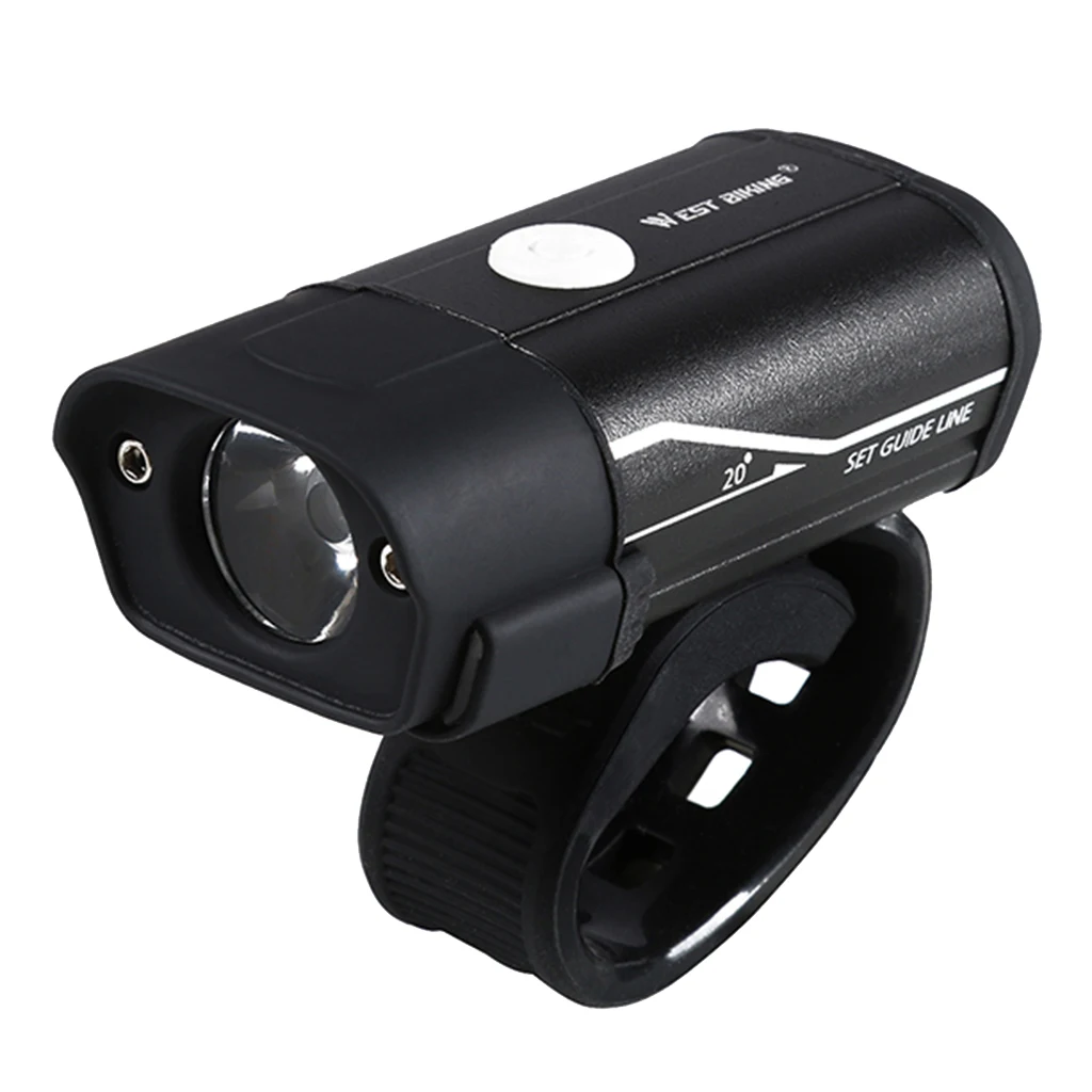 

Adjustable Bike Front Light Handlebar Strap Mount Lamp Cycling Flashlight Torch