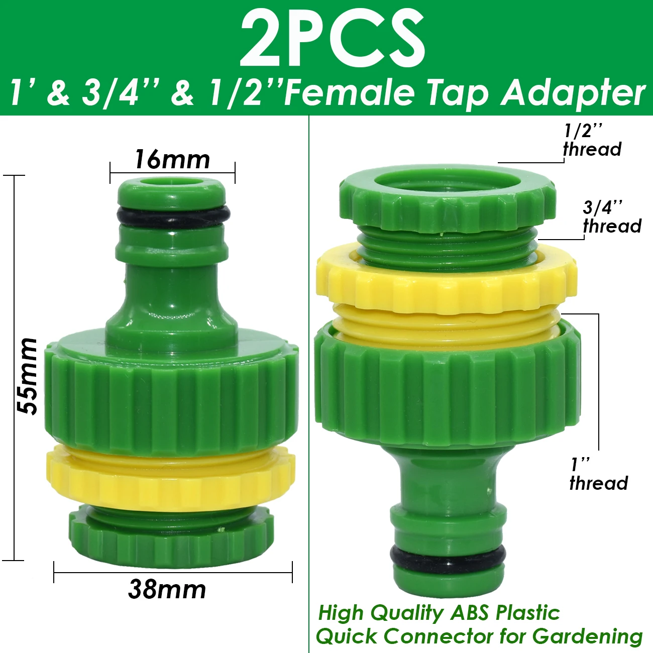 SPRYCLE сад быстрый соединитель кран 1/2 &quot3/4" Мужской внутренняя резьба ниппельное