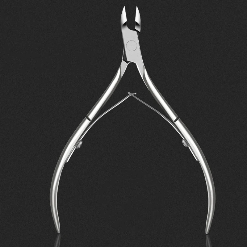 1 шт. Нержавеющая сталь ногтей ножницы для кутикулы Nipper ножницы, щипчики для удаления омертвевшей кожи отделка Маникюр Nail Art Инструмент