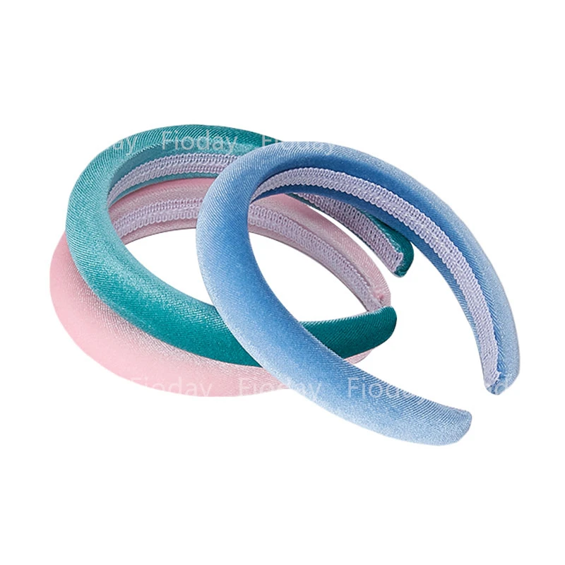 Повязка на голову женская бархатная в полоску золотистая и черная 2 5 см |