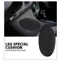 universal car seat cushion foot support pillow leg support knee pad thigh support pillow car seat cushion leather leg cushion
