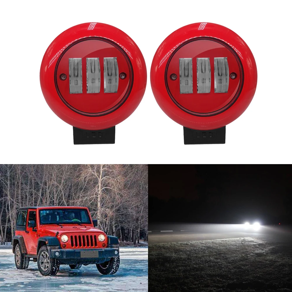 Offroad светильник светодиодный рабочий для внедорожников 4х4 30 Вт точечного