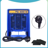fa400 solder smoke absorber esd fume extractor soldering air blower desktop exhaust fan ventilator with activated carbon filter