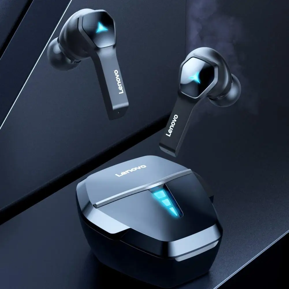 

2Pcs IPX5 Waterproof Wireless Earbuds Low Delay In-ear Bluetooth 5.0 HiFi Earphones Noise Cancelling Headset for Lenovo HQ08