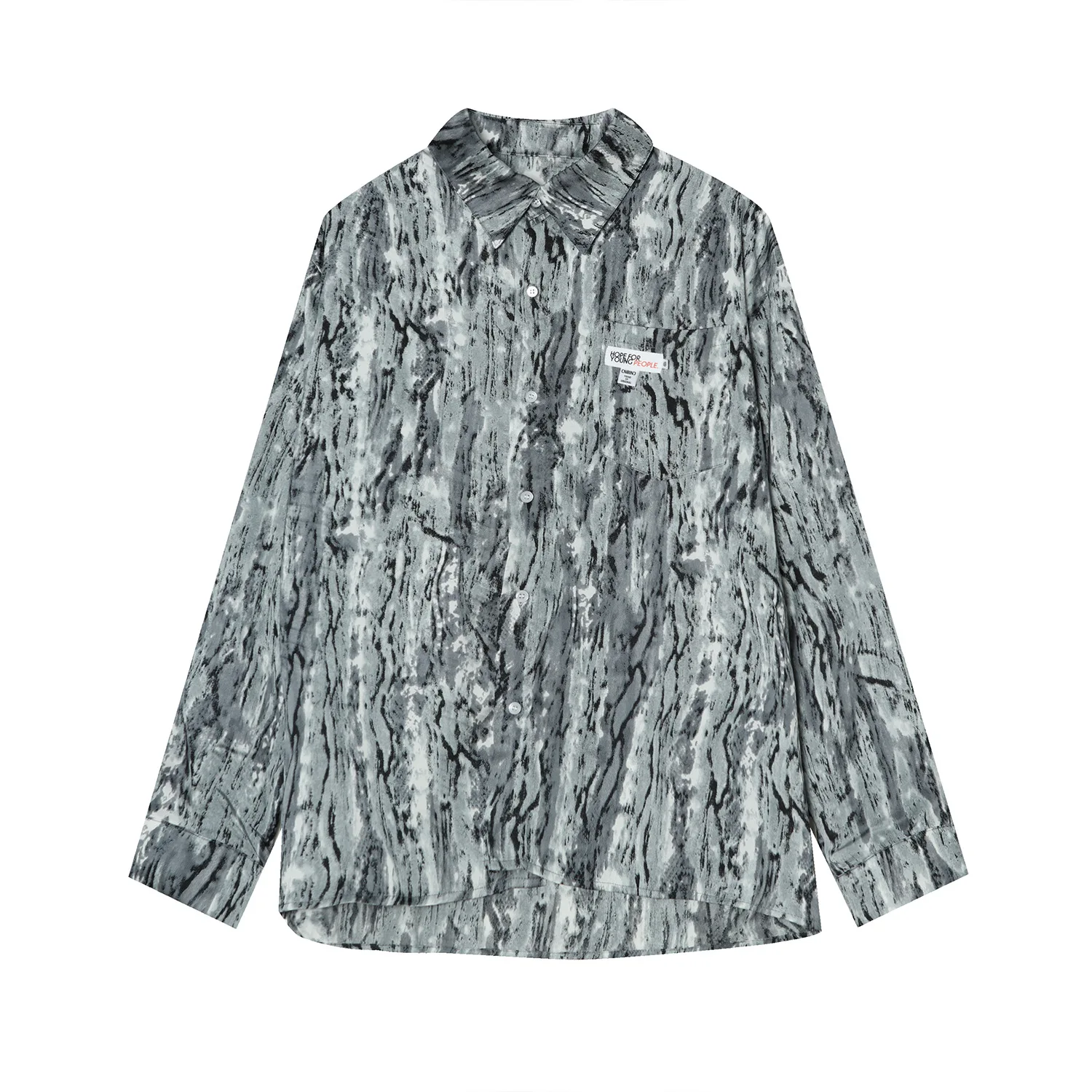 

MTL clothing - 2021 spring new tie dyed shirt men's Korean fashion design