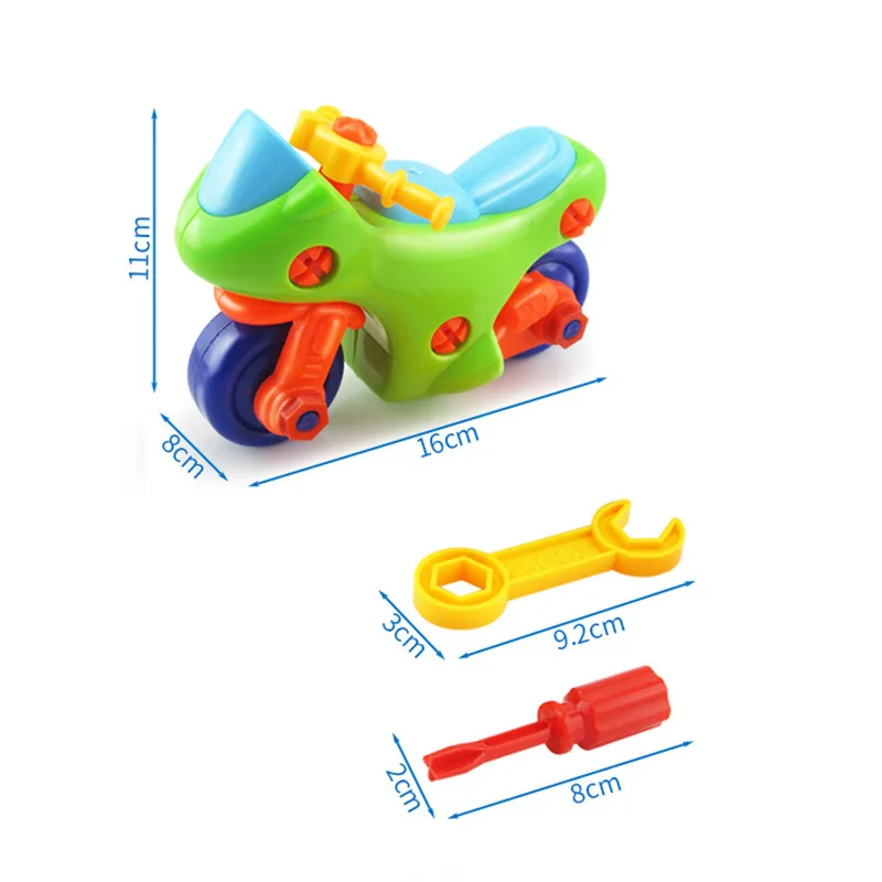 3D пазл с гайкой и для раннего обучения модель группы пластиковая игрушка