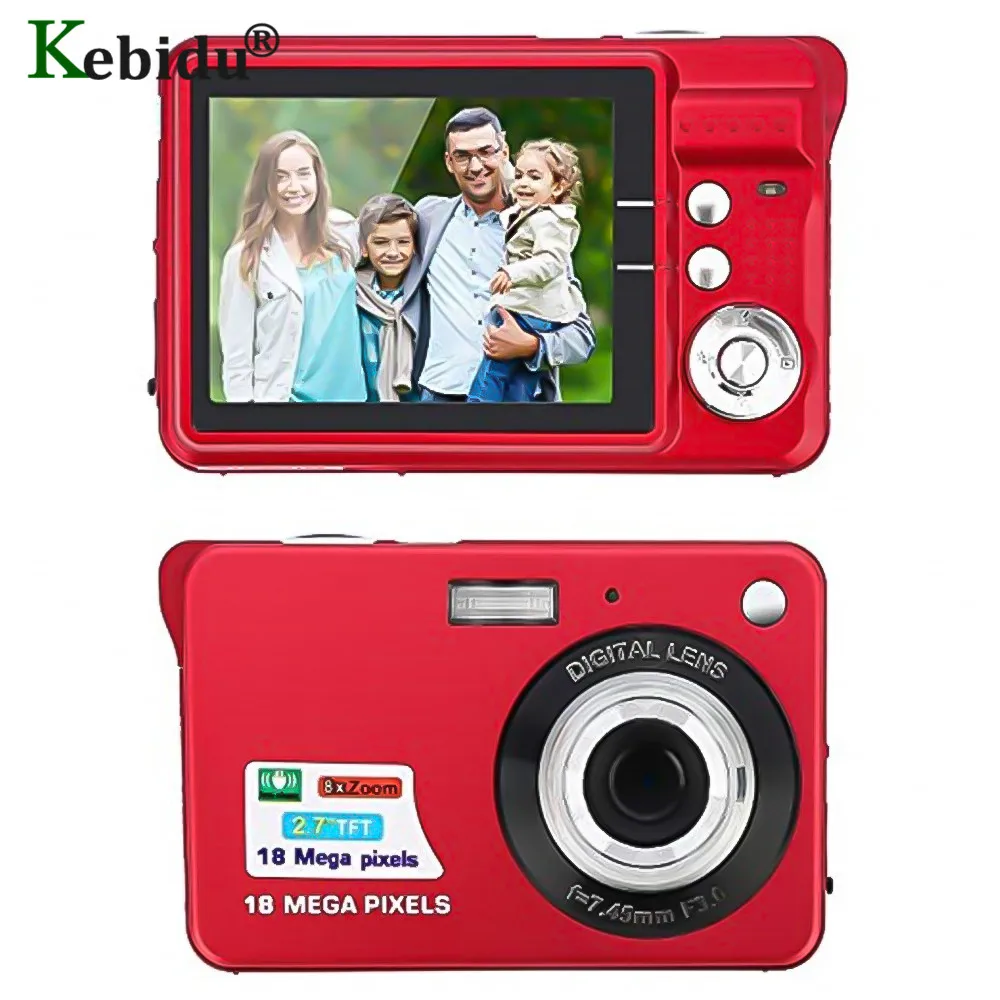 2 7 &quot720P Цифровая камера 18MP 8x Zoom TFT LCD HD видеокамера DV анти встряхивание фото для