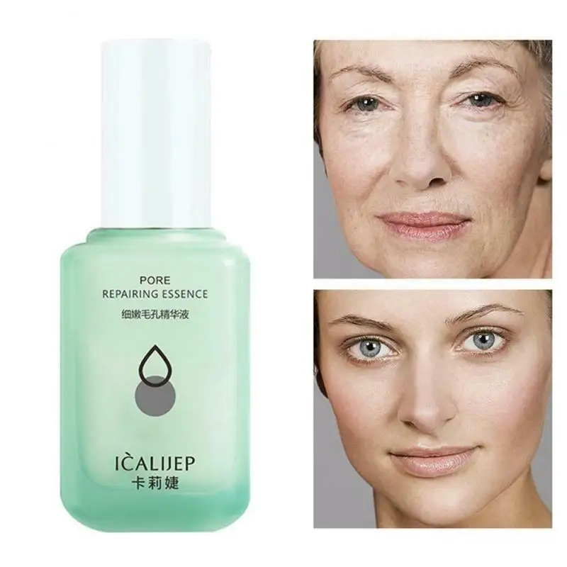 

60ml Collagen Whitening Face Serum Hyaluronic Acid Essence Shrink Pore Moisturizing Oil Control Anti-Wrinkle Lighten Skin Care