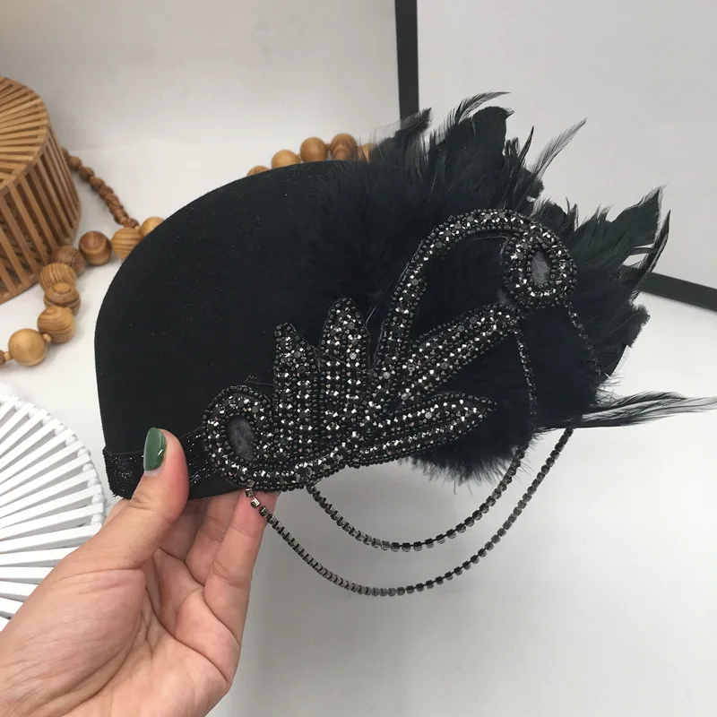 Прическа для волос в британском и европейском стиле шляпа головной убор берет