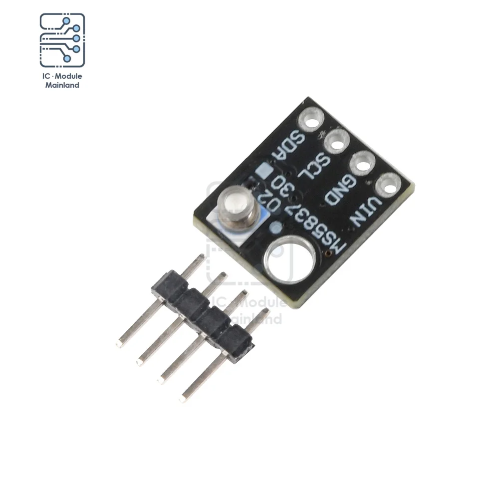 

GY-37 MS5837 02BA 30BA High Precision Gas Liquid Sensor Module I2C Interface 24 Bit Waterproof Integrated Digital Sensor Board