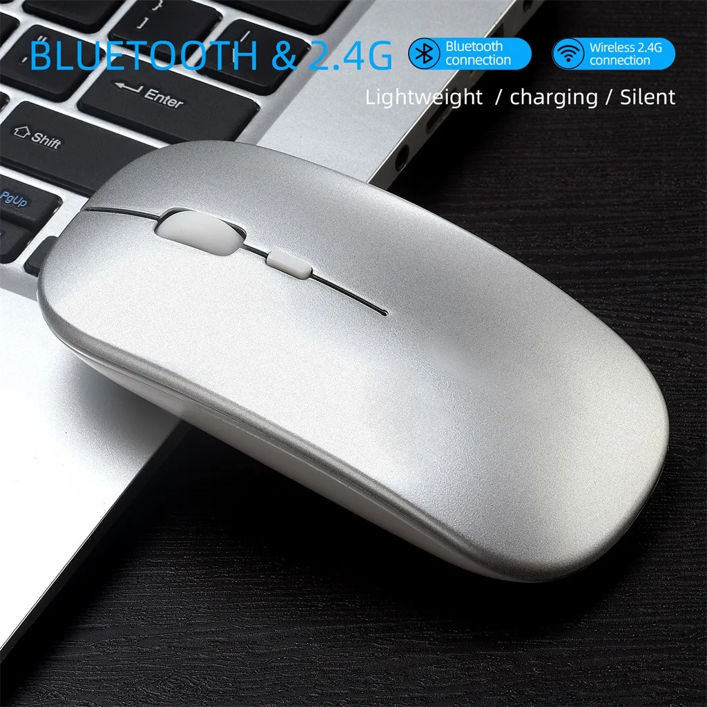 Беспроводная игровая Bluetooth 2 4 + 5 0 ГГц ГГц|Мыши| |
