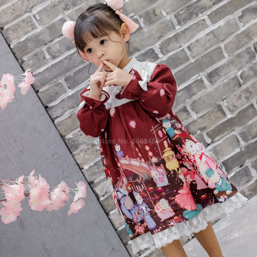 Чайная Вечеринка в японском стиле для подростков испанской принцессы мягкий