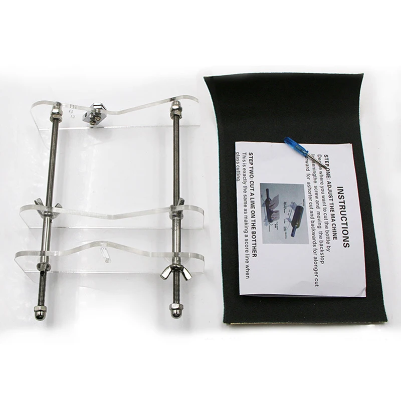 Резак для стеклянных бутылок инструмент сделай сам резки круглых набор