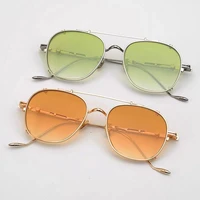 2021 high quality designer brand sunglasses with clip on women gradient sunglasses men sunglasses with original case
