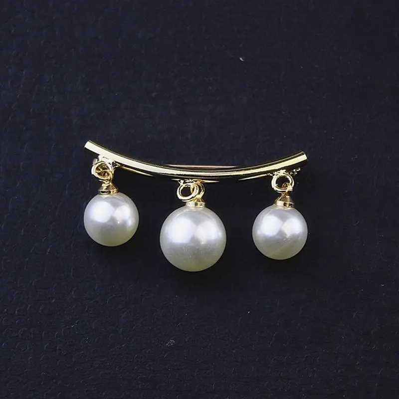 Антибликовая брошь модный темпераментный Простой жакет кардиган жемчужная