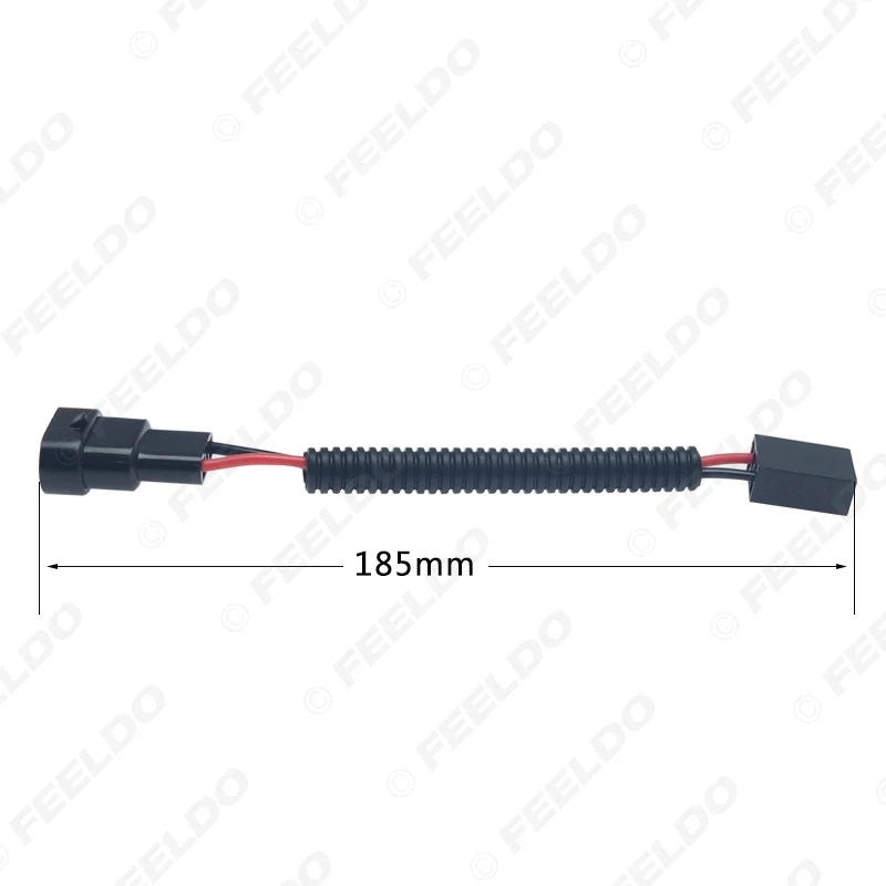 FEELDO автомобильная фара адаптер для проводки лампы 9005-11/9006-11 к разъему H7-21