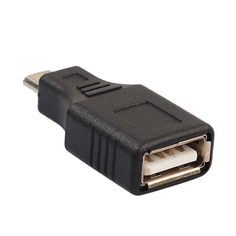 Совершенно новый USB 2 0 Femmina A Micro-USB B/Mini 5 pin Spina Maschio OTG адаптер конвертер | Компьютеры