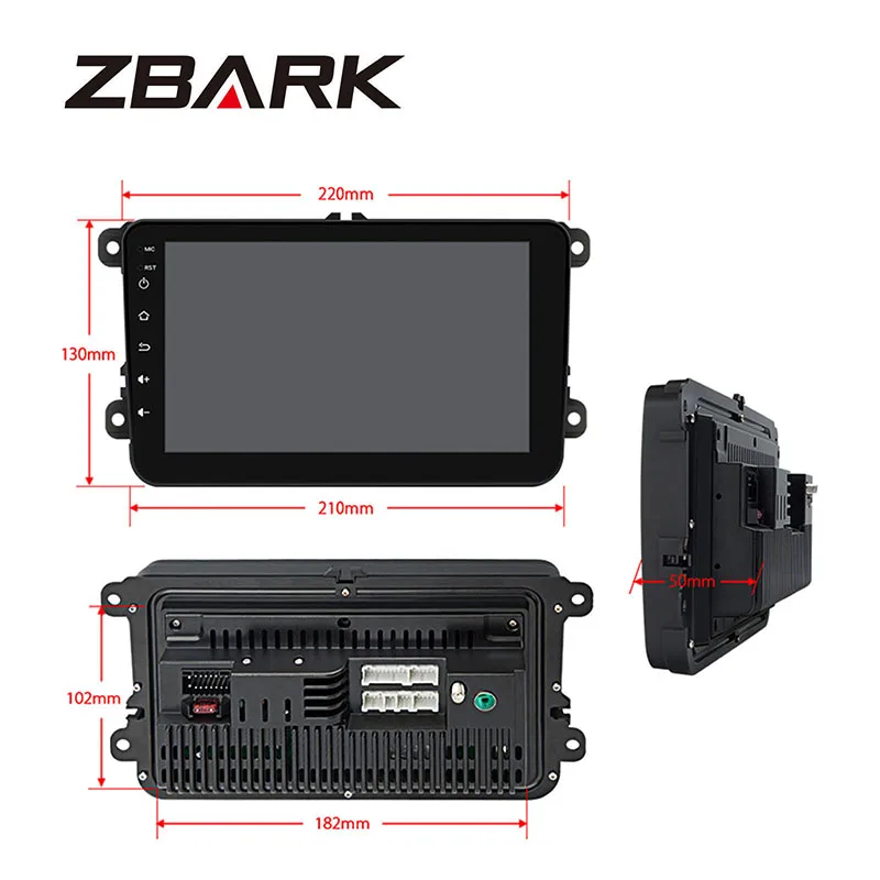 8 &quotAndroid 9 0 RAM 2G стерео плеер навигация GPS для VW Jetta Golf Amarok Beetle Lavida Caddy Passat Polo Sharan