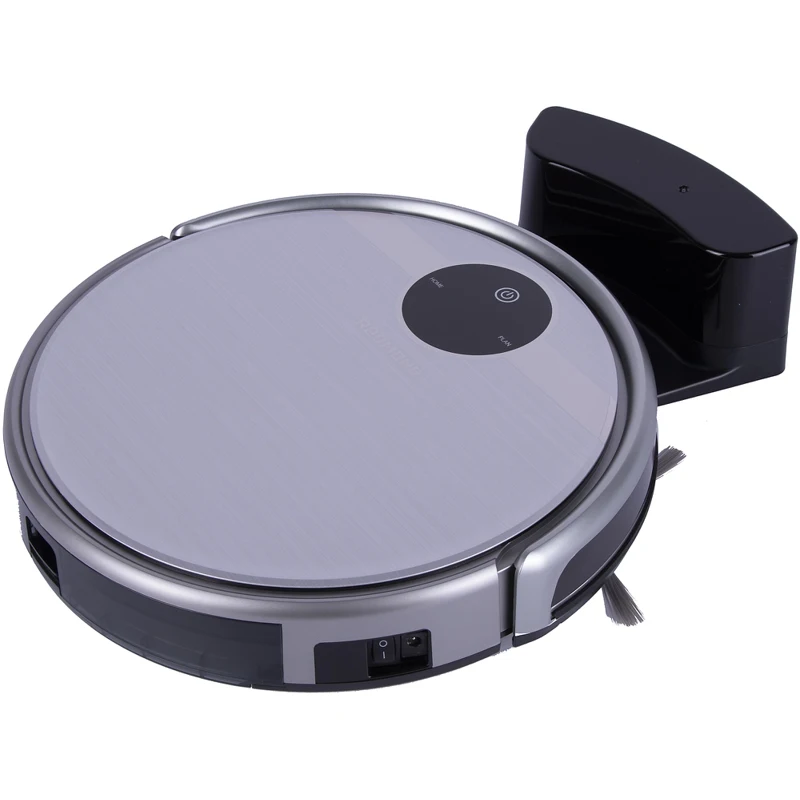 Пылесос-робот Redmond RV-R500 25Вт серебристый/черный | Бытовая техника