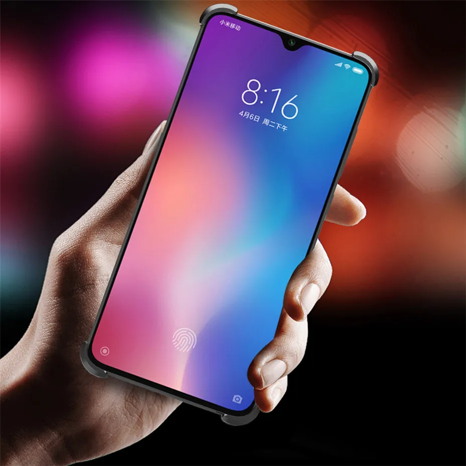 Металлический Чехол R-just Spider для Xiaomi MI9 Mi 9 противоударный чехол из алюминиевого