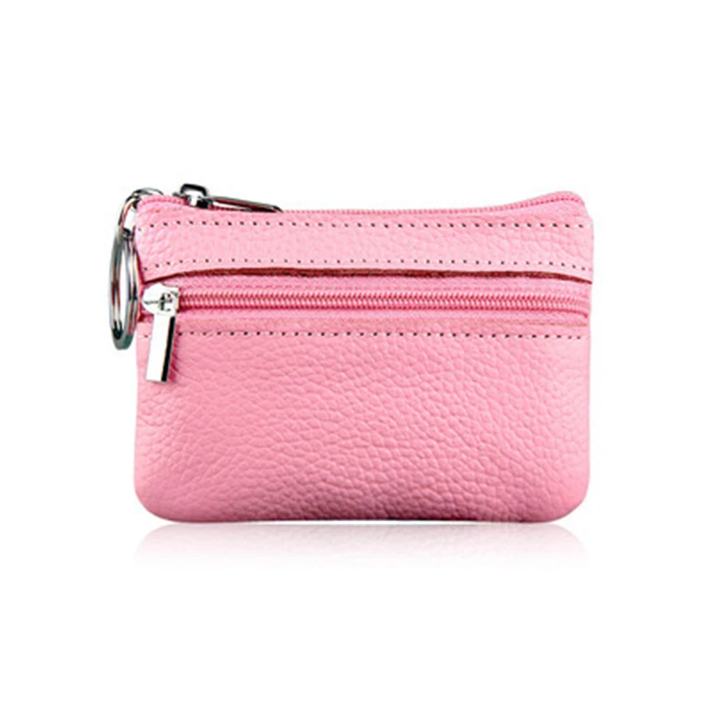 

Luufan Genuine Leather Women Wallet Clutch One Zip Female Short Small Coin Purse Brand New Soft Mini Card Cash Holder кошелек