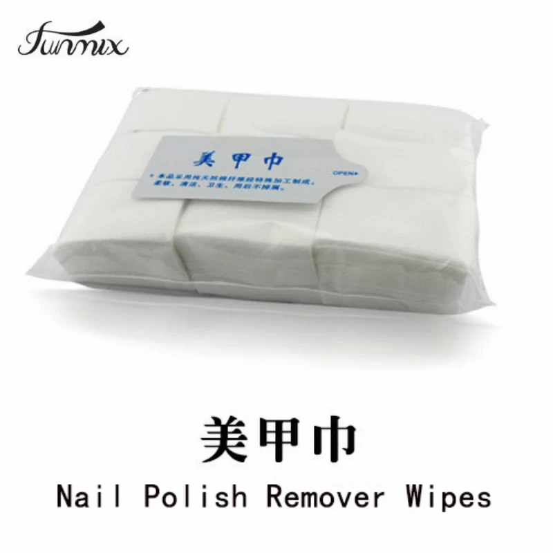 900 шт. салфетки для удаления лака ногтей очищающие из хлопка дизайна маникюрные