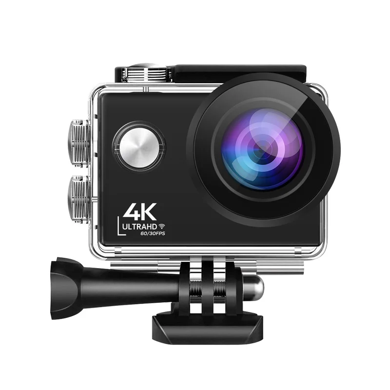 Экшн камера с Wi Fi Ultra HD 4K 60 кадров в секунду экран 2 0 дюйма IPS Спортивная 170D